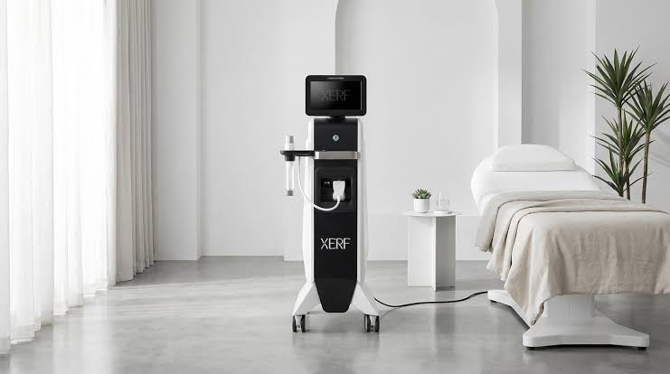 XERF radiofrequency skin lifting device at Jeune Medspa